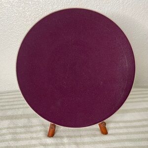 Vintage Sasaki Colorstone Plum Dinner Plate Made In Japan